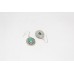 Earrings Women Solid 925 Sterling Silver Turquoise Gem Stone Handmade Gift D488